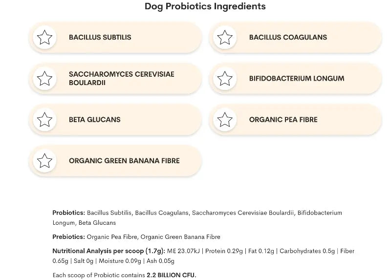PROBIOTIC POWDER FOR DOGS - Attic Puppy