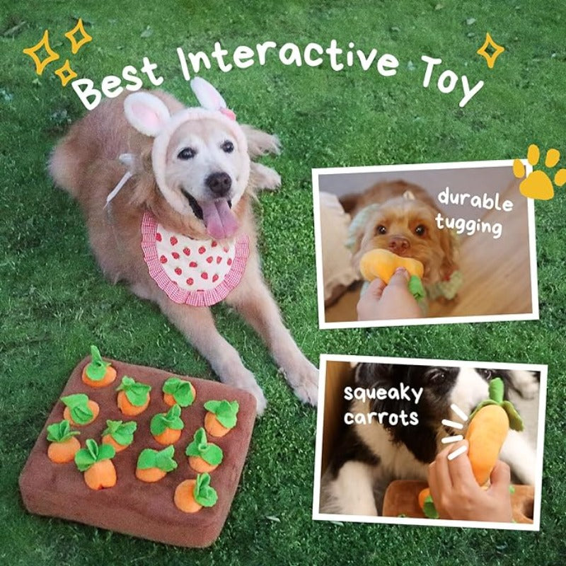 CARROT FARM TOY - Attic Puppy