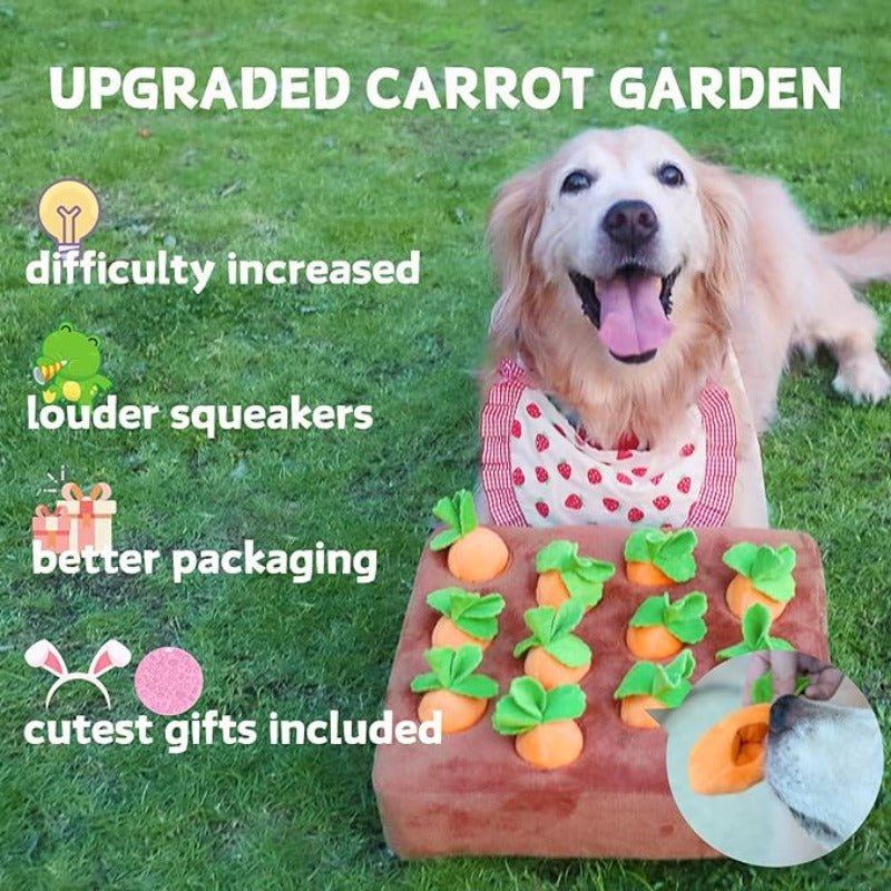 CARROT FARM TOY - Attic Puppy