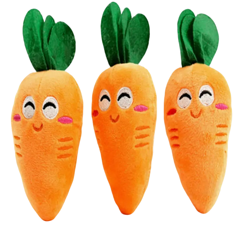 Carrot Pet Toy - Attic Puppy