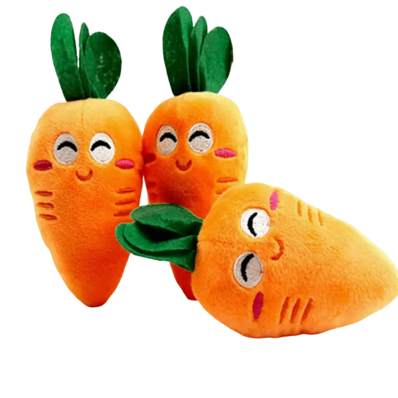 Carrot Pet Toy - Attic Puppy