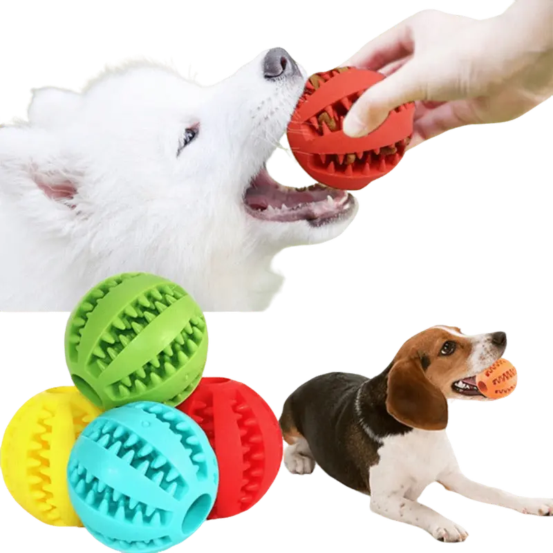 CHEWING RUBBER BALLS - Attic Puppy