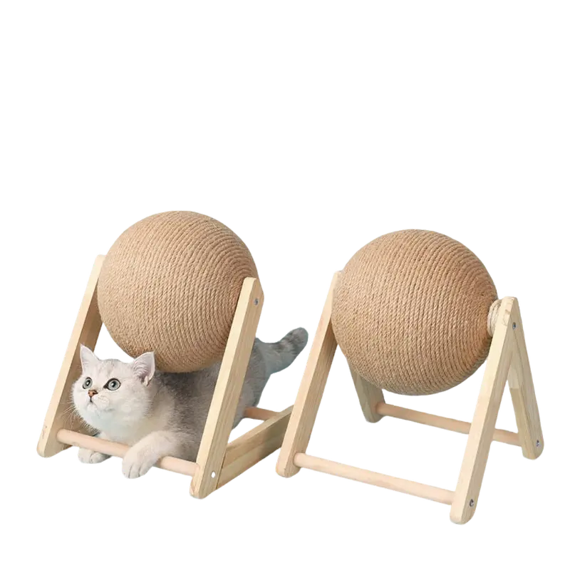 CAT SCRATCHING BALL - Attic Puppy