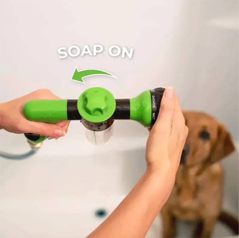 Pet Showering Sprayer Nozzle Gun - Attic Puppy