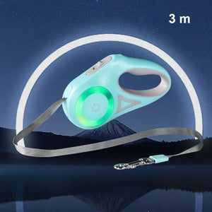 LED Flashlight Dog Leash - Attic Puppy