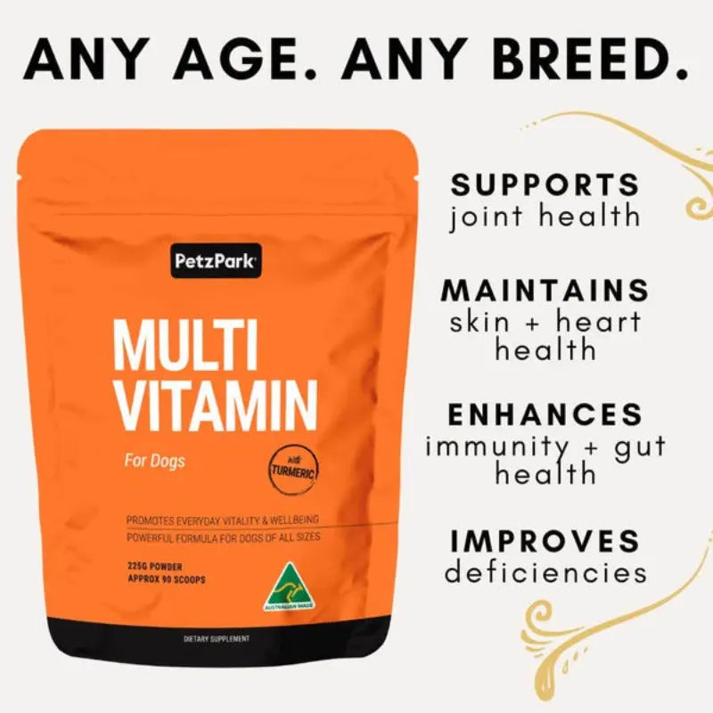 MULTIVITAMIN POWDER FOR DOGS ROAST BEEF FLAVOR - Attic Puppy