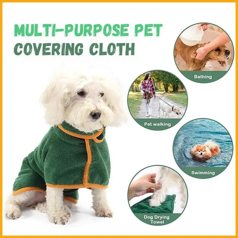 ABSORBENT DRYING COAT - Attic Puppy