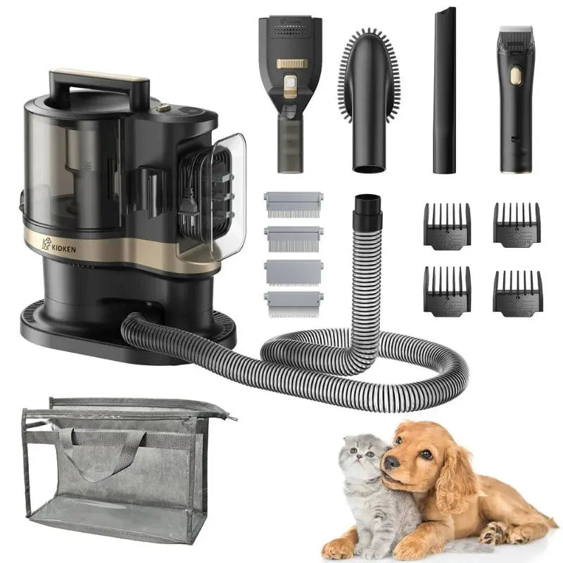 3.5L Pet Grooming Vacuum Kit - Attic Puppy